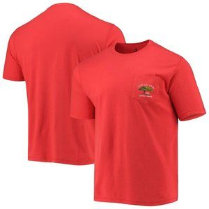 Men's 2021 U.S. Open johnnie-O Red Tyler Pocket T-Shirt